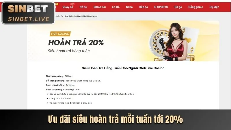 Hình ảnh các ưu đãi khuyến mãi tại raybet casino